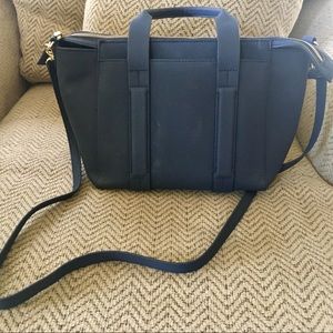Vegan Leather Satchel Handbag